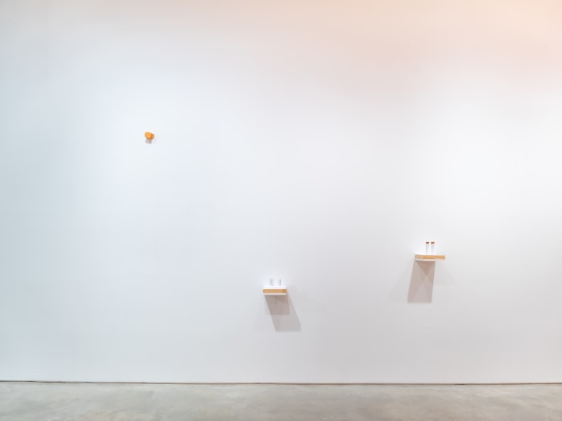Vista da exposição Fragments for a cartography of return, Nara Roesler New York, 2025. Foto: Charles Roussell. Cortesia do artista e Nara Roesler.