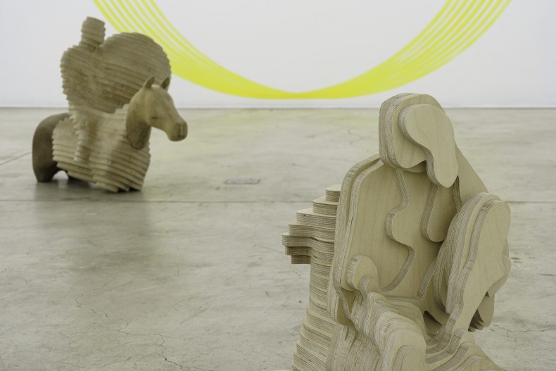 Vista da exposição Do Vento, Nara Roesler São Paulo, 2025. Foto: Flavio Freire. Cortesia do artista e Nara Roesler.