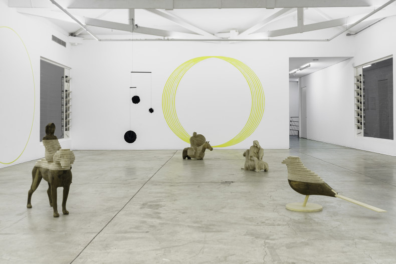 Vista da exposição Do Vento, Nara Roesler São Paulo, 2025. Foto: Flavio Freire. Cortesia do artista e Nara Roesler.