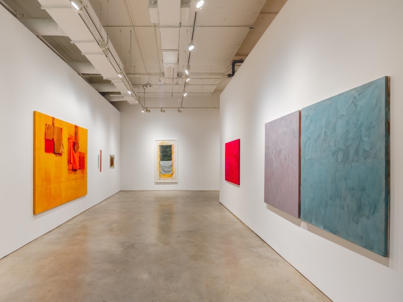 Vista da exposição Color Clímax, Nara Roesler New York, 2025. Foto: Charles Roussell. Cortesia dos artistas e Nara Roesler.