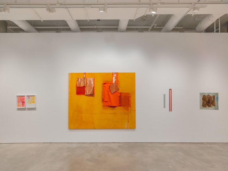 Vista da exposição Color Clímax, Nara Roesler New York, 2025. Foto: Charles Roussell. Cortesia dos artistas e Nara Roesler.