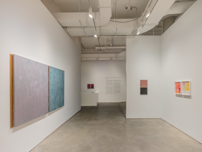 Vista da exposição Color Clímax, Nara Roesler New York, 2025. Foto: Charles Roussell. Cortesia dos artistas e Nara Roesler.