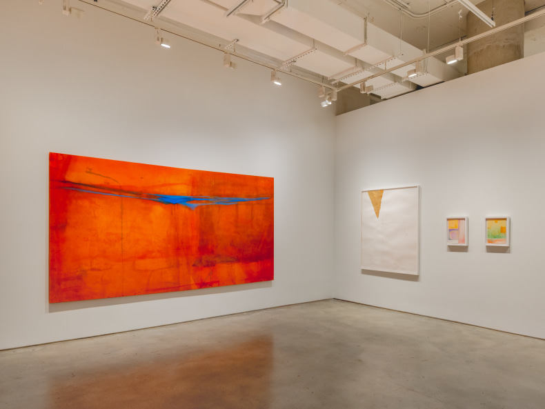 Vista da exposição Color Clímax, Nara Roesler New York, 2025. Foto: Charles Roussell. Cortesia dos artistas e Nara Roesler.