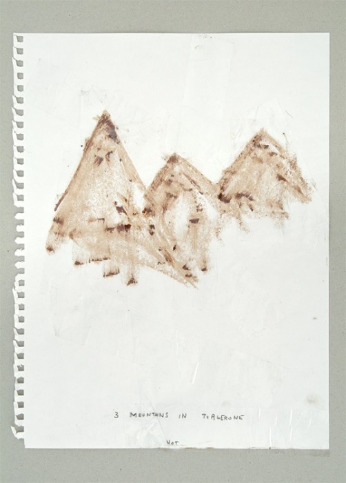 3 mountains in toblerone, 2005