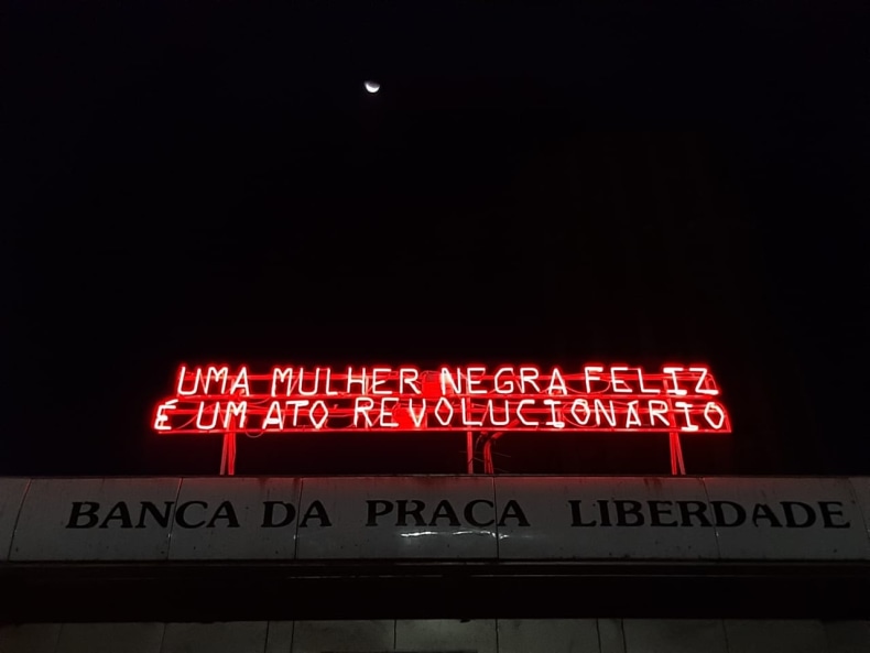 Luz Negra, Praça da Liberdade, São Paulo, 2020