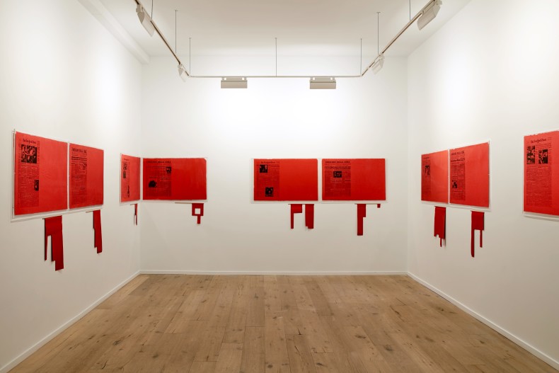 antonio dias: ta tze bao -- vista da exposição -- galeria nara roesler | new york, 2019 -- foto ©...