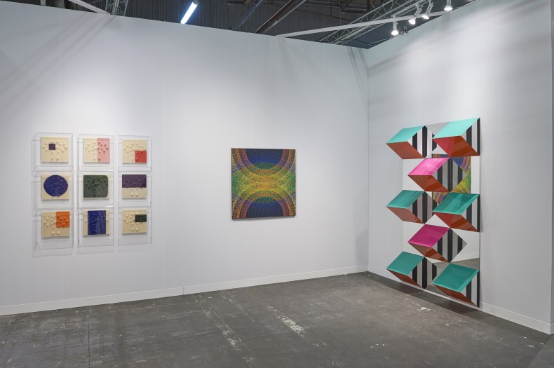 Galeria Nara Roesler, The Armory Show, 2019 -- installation view -- photo © Edward Daniel -- courtesy of the artist...
