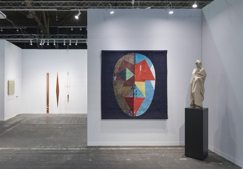 Galeria Nara Roesler, The Armory Show, 2019 -- installation view -- photo © Edward Daniel -- courtesy of the artist...