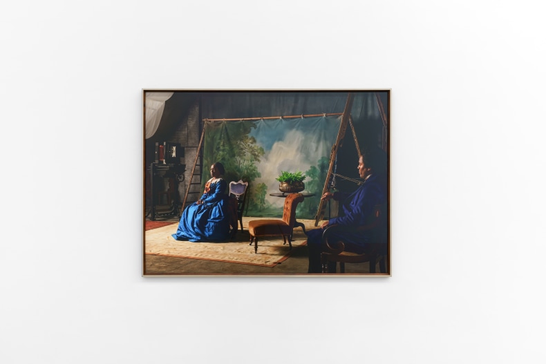 Isaac Julien To see ourselves as others see us (Lessons of the Hour), 2019 photograph on gloss inkjet paper mounted...