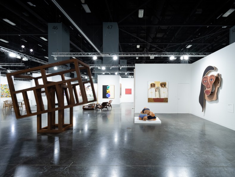 exhibition view Art Basel Miami Beach, 2022 Photo: © Charles Roussel