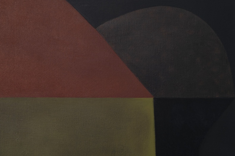 Tomie Ohtake Sem Título, 1977 tinta óleo sobre tela 95 x 95 cm
