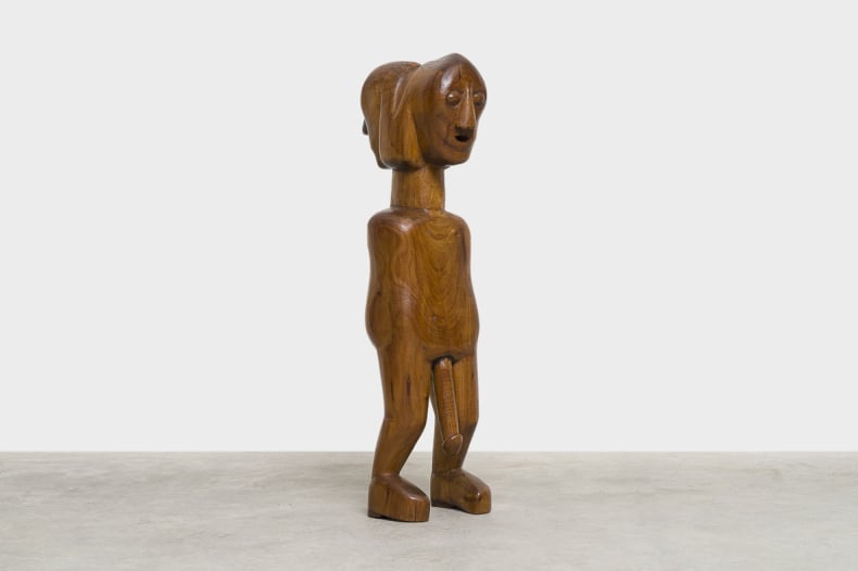 Chico Tabibuia Sem Título, sem data escultura em madeira (tabebuia) 80 x 20 x 32 cm