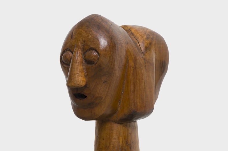 Chico Tabibuia Sem Título, sem data escultura em madeira (tabebuia) 80 x 20 x 32 cm