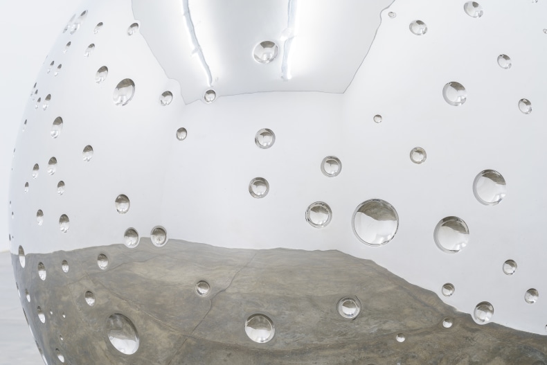 Not Vital Moon 2024 aço inox Ø 155 cm