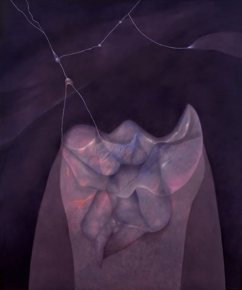 Rafael Soriano Vigilia en la montaña (Vigil on the Mountain), 1991 Oil on canvas, 60 x 50 in. (152.4 x...