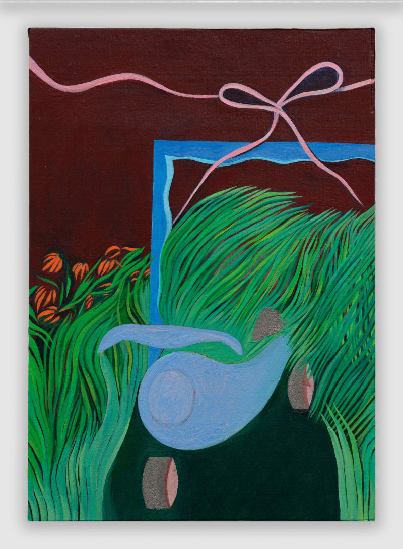 Jaqueline Cedar Walk, 2022 Acrylic on panel, 7 x 5 in. (17.8 x 12.7 cm)