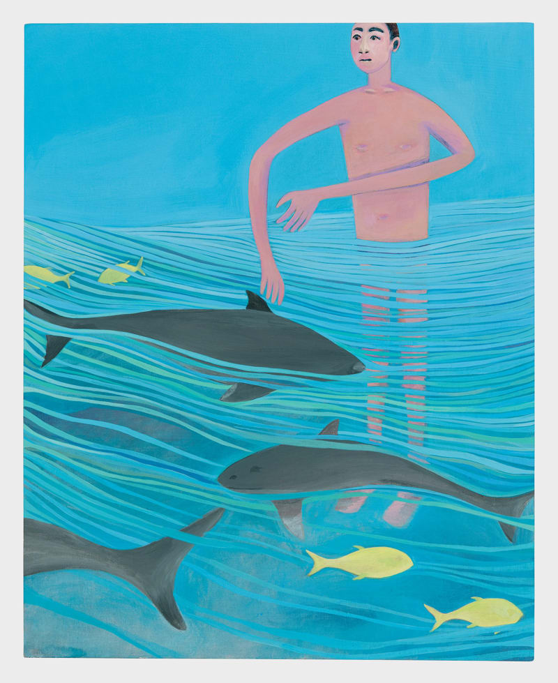 Jaqueline Cedar Wade, 2025 Acrylic on panel, 10 x 8 in. (25.4 x 20.3 cm)