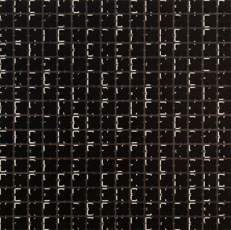 Ralph Iwamoto, Raven Scroll #3 (Quaroctagons - Opus 3), 1982