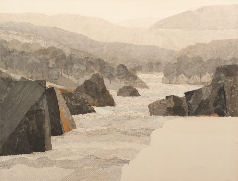 Kenzo Okada, Untitled (Landscape), circa 1970