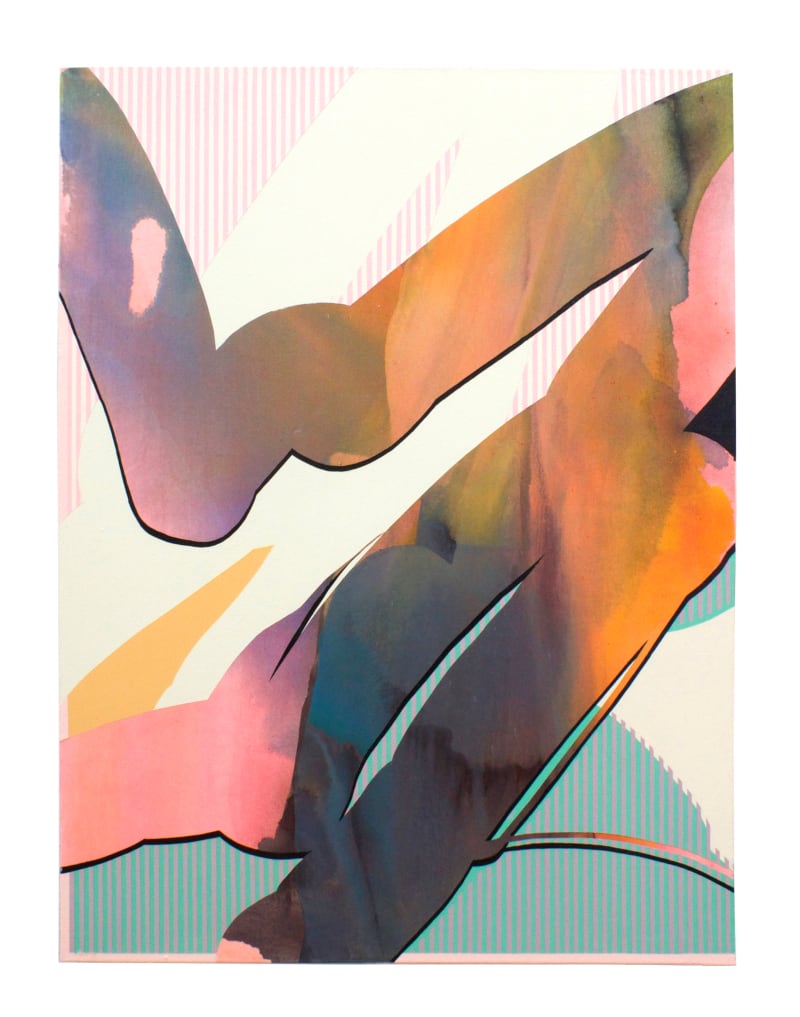 Kathryn MacNaughton Transpire, 2022 Acrylic on canvas, 47 1/4 x 35 3/8 in 120 x 90 cm