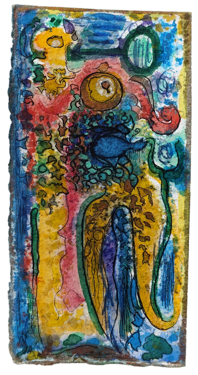 Richard Pousette-Dart, Blue Swan, circa 1950