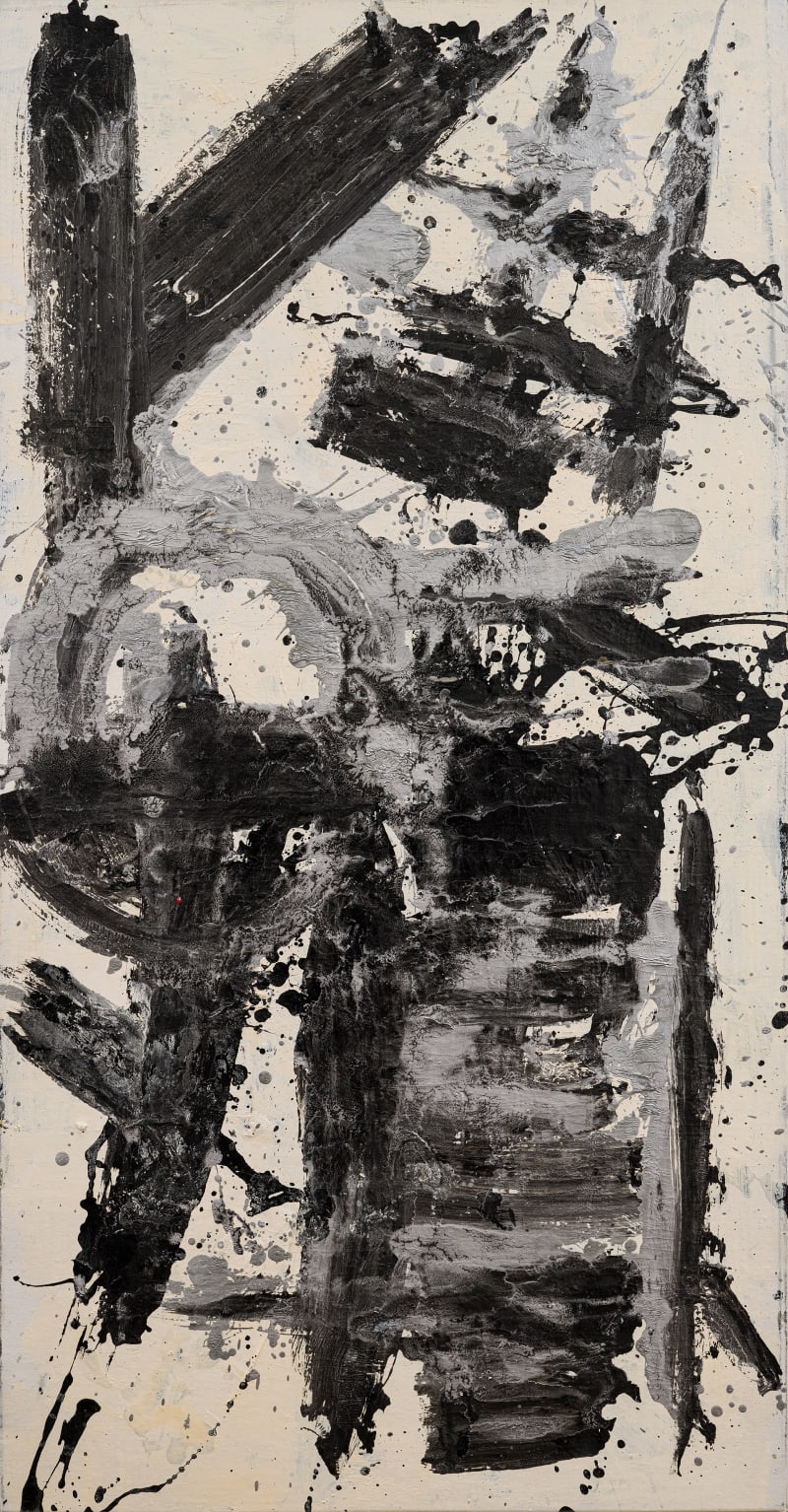 Michael (Corinne) West Untitled, circa 1970s Oil and aluminium paint on canvas, 47 7/8 x 25 in. (121.6 x 63.5...