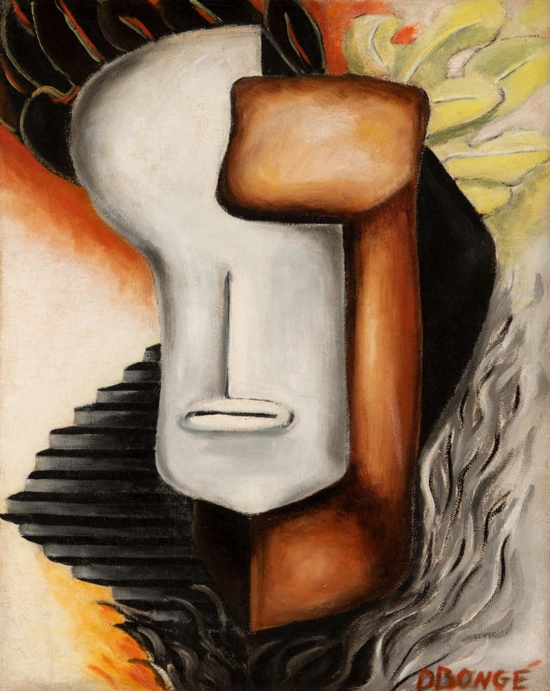 Dusti Bongé Self Portrait, 1947 Oil on canvas, 20 x 16 in. (50.8 x 40.6 cm)