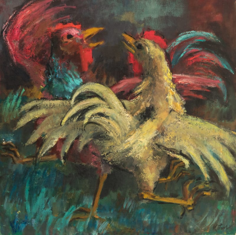 Albert Kotin, The Cock Fight, 1939
