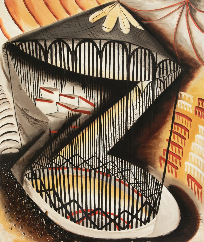 Dusti Bongé, The Circus Cage, circa 1945