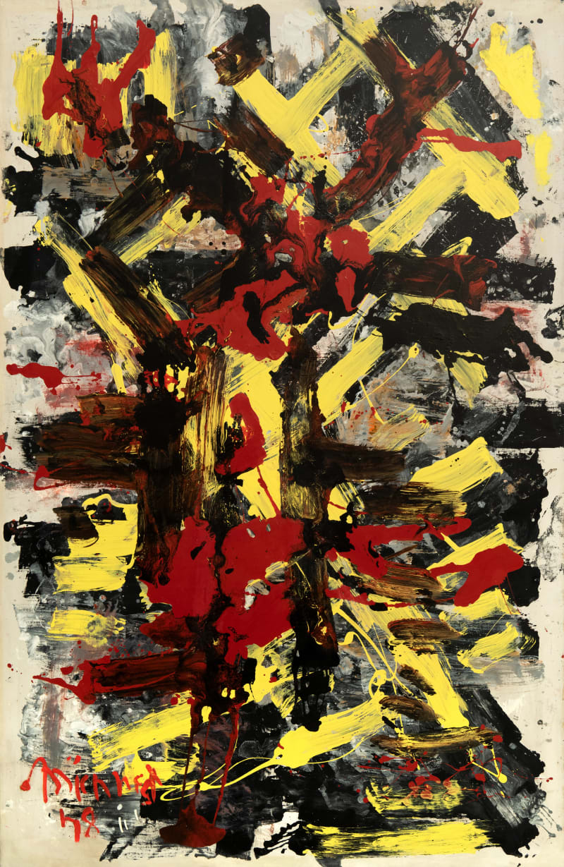 Michael (Corinne) West Gento Nise, 1978 Oil on canvas, 76 1/4 x 49 1/2 in. (193.7 x 125.7 cm)