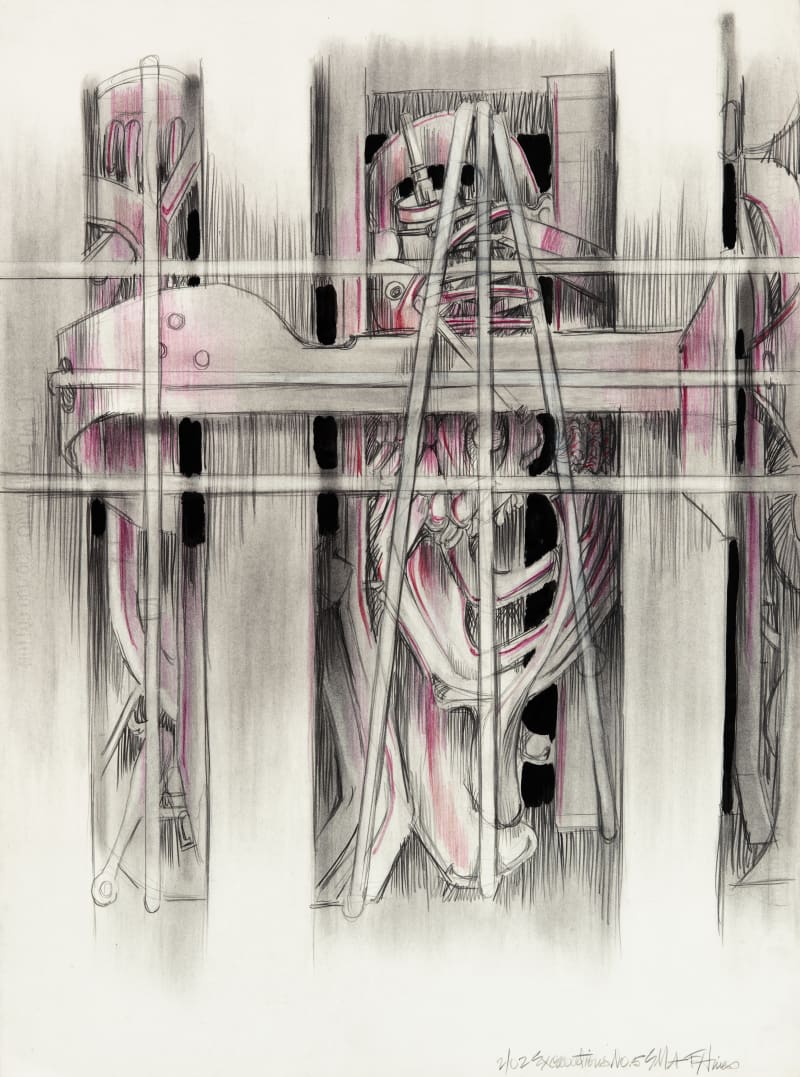 Francis Hines, Excavations (No. 5), 2002