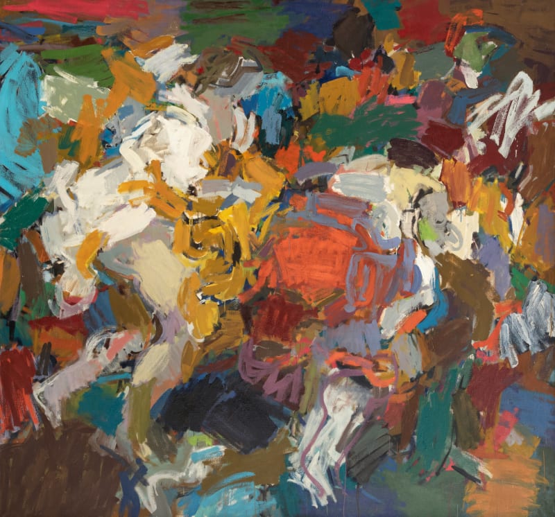 Charles Cajori Untitled, 1957 Oil on canvas, 72 x 75 1/2 in. (182.9 x 191.8 cm)