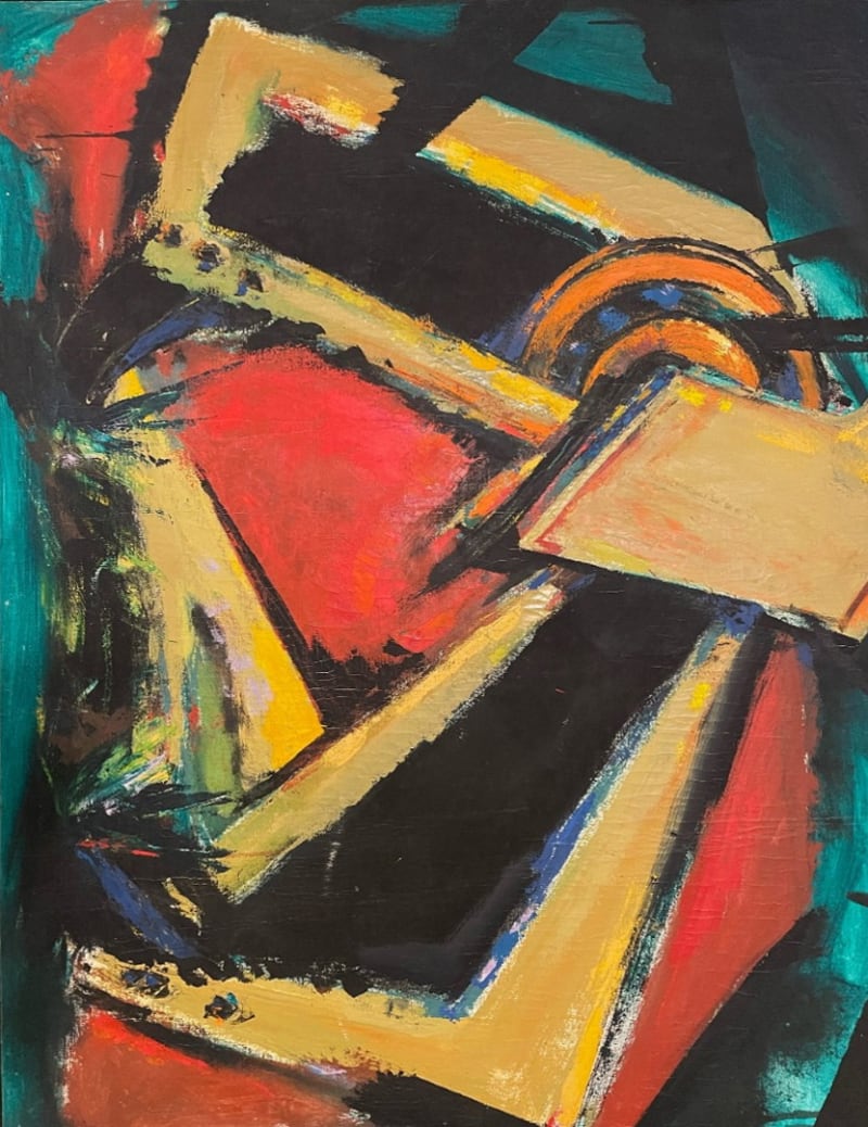 Pietro Antonio Narducci Untitled, 1952–53 Oil on canvas mounted on board, 50 x 39 in. (127 x 99.1 cm)