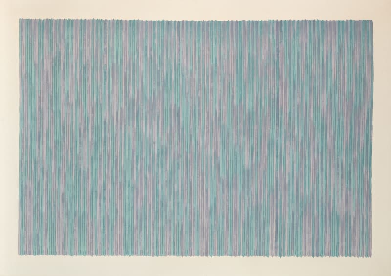 Gene Davis, Bermuda Triangle, 1983