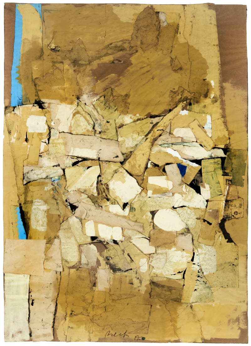 Rosemarie Beck Collage #3, 1956 Collage and oil on paper, 30 x 21 1/2 in. (76.2 x 54.6 cm)