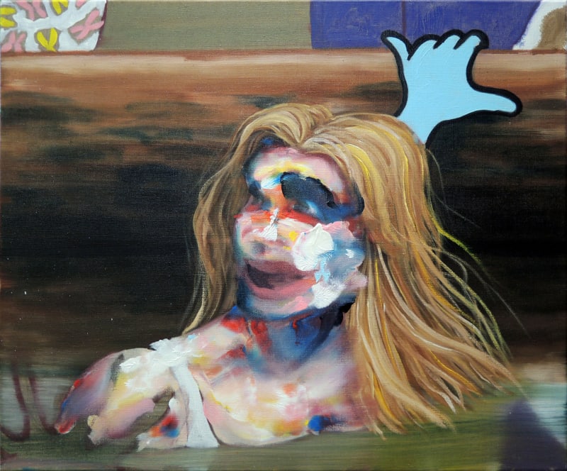 Thomas Agrinier, Woman in water, 2025