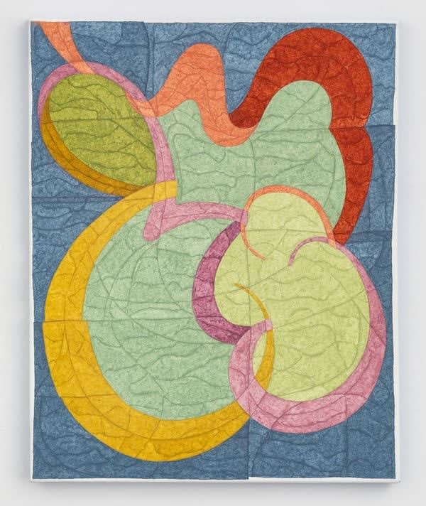 Matt Phillips Untitled, 2025 Pigment and silica on canvas, 30 x 24 in. (76.2 x 61 cm)