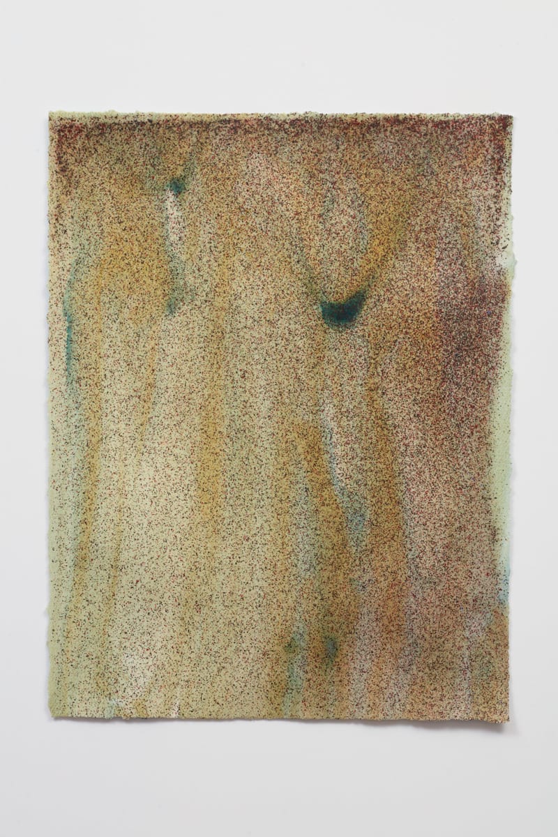 John Knuth Untitled, 2025 Acrylic/flyspeck on paper, 23 x 17 in. (58.4 x 43.2 cm)