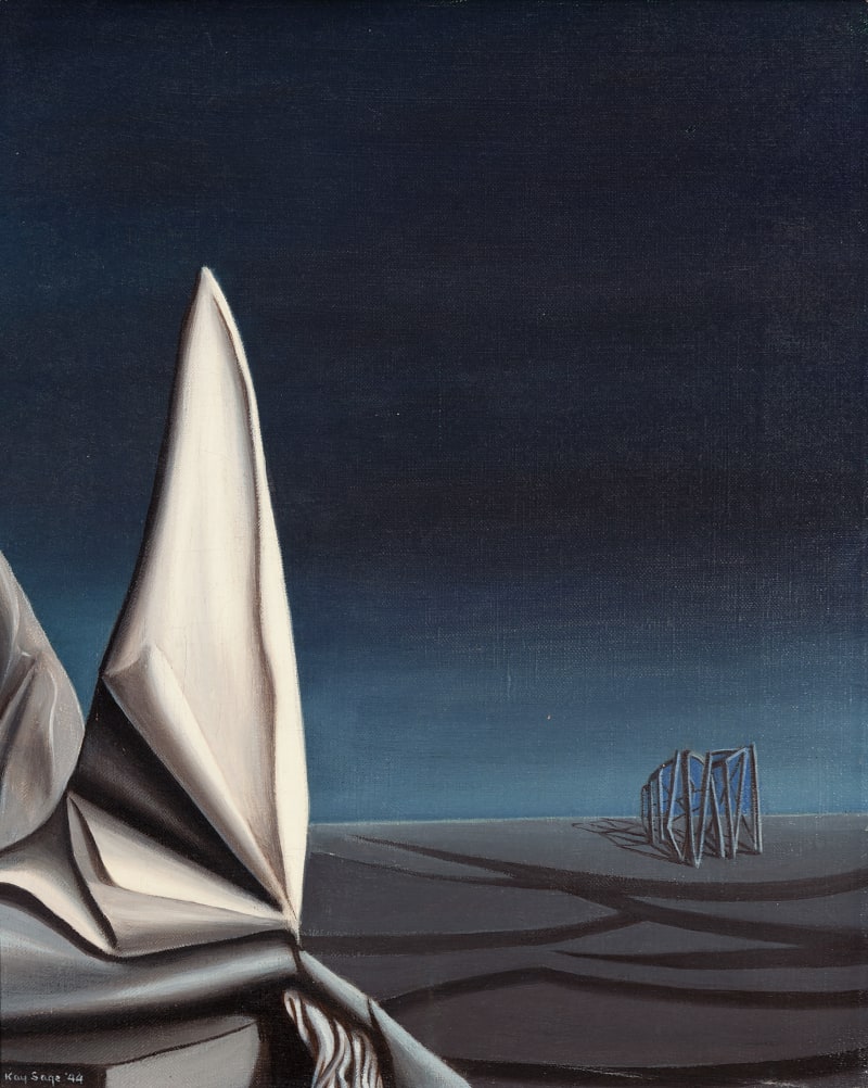 Kay Sage, Midnight Street, 1944