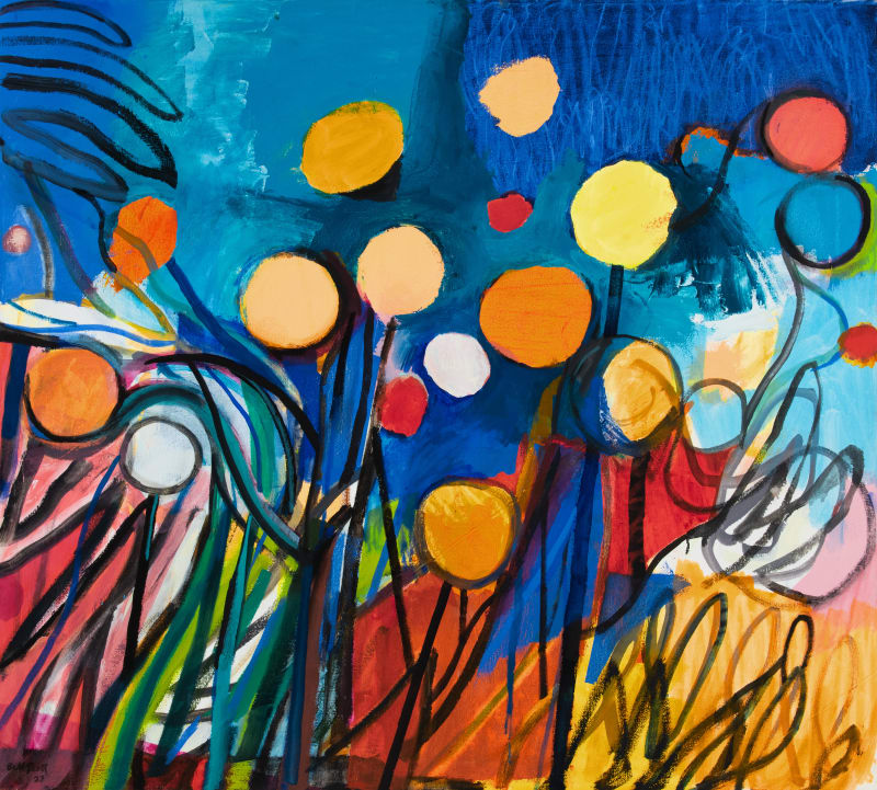 Bill Scott, A Bright Blue Sky, 2023