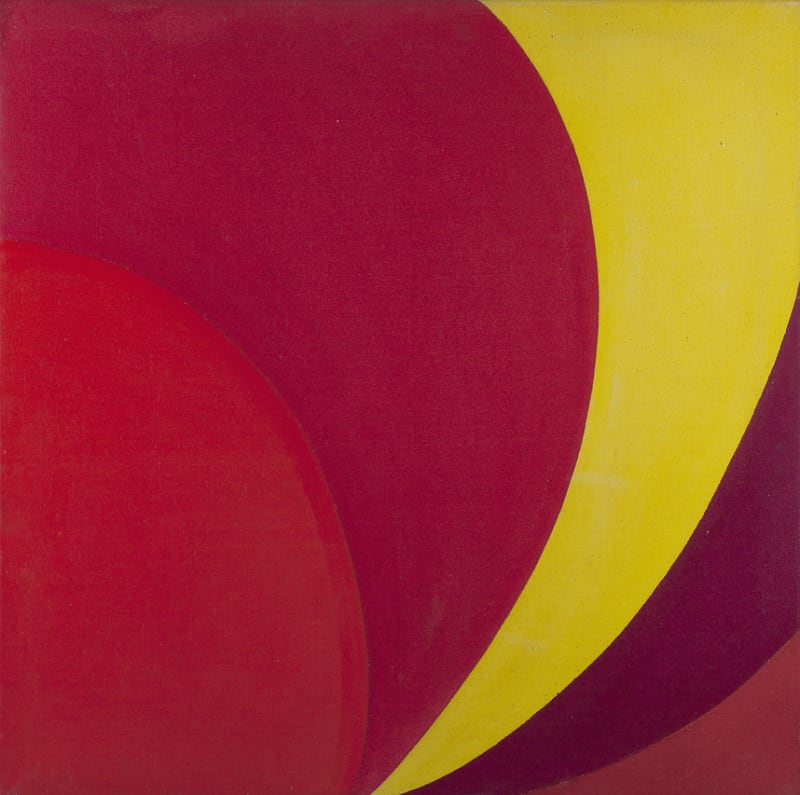 Michael Michaeledes Untitled, 1965 Acrylic on canvas, 30 x 30 inches (76.2 x 76.2 cm)