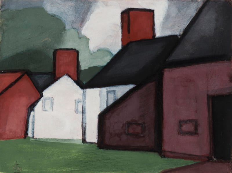 Oscar Bluemner, Untitled, circa 1914-15