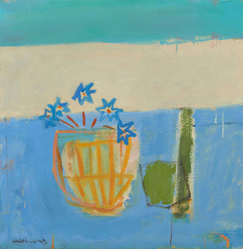 Chloë Lamb, Five Blue Flowers, 2020