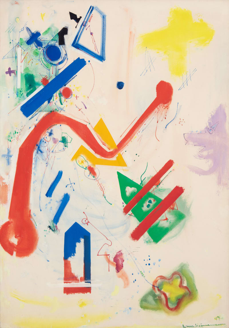 Hans Hofmann Red Domination, 1949 Oil on canvas, 60 x 42 inches