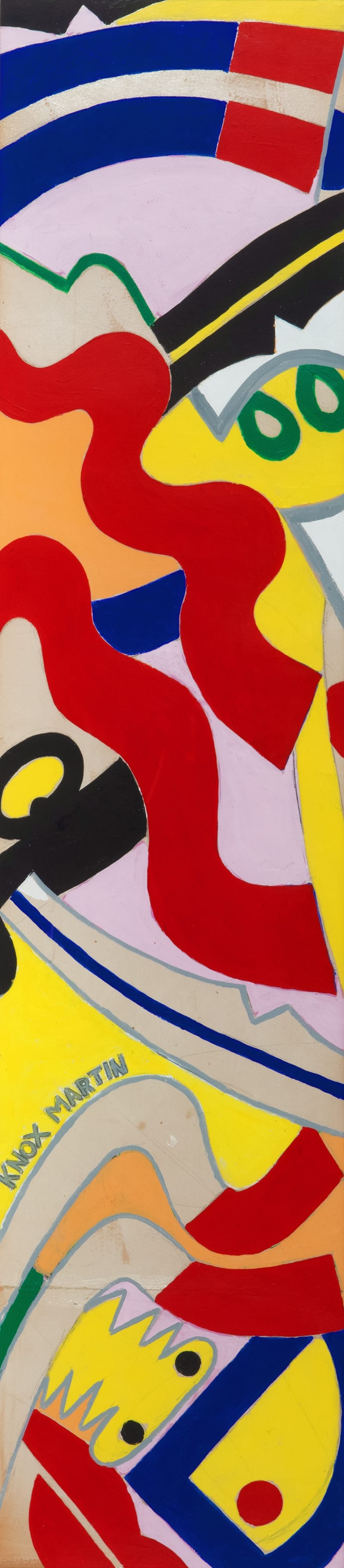 Knox Martin, Abstract Design, 1973