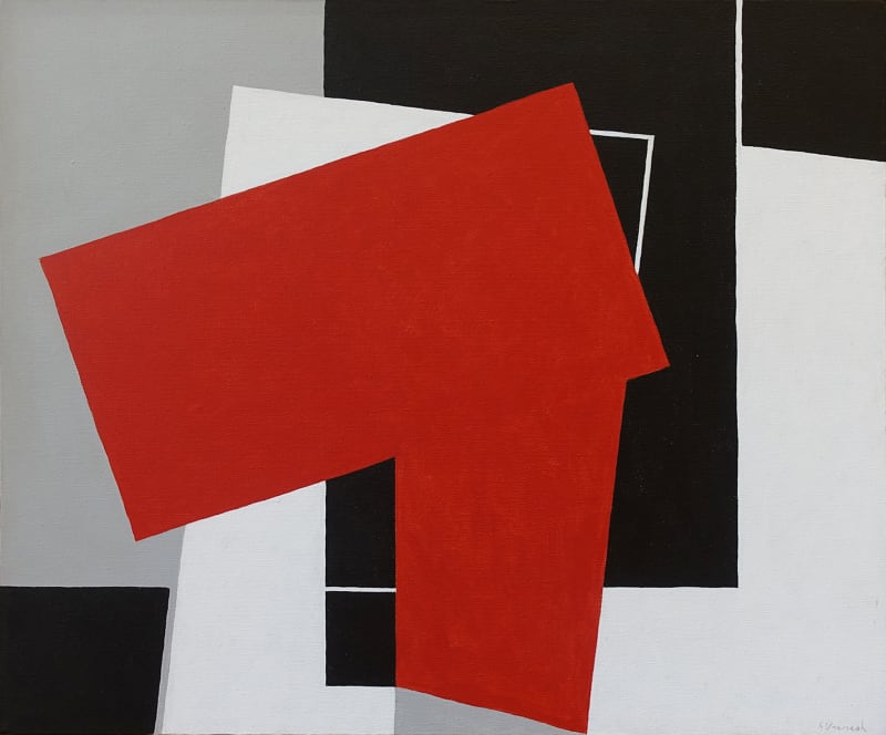 George Vranesh, Color Red, 1990