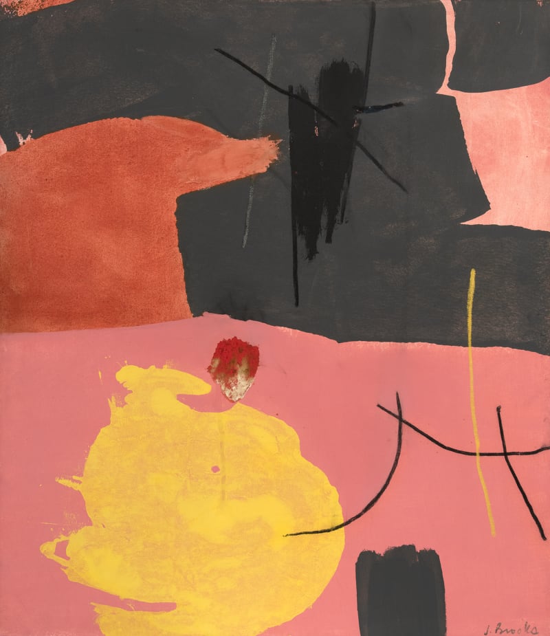 James Brooks, Lurry, 1962