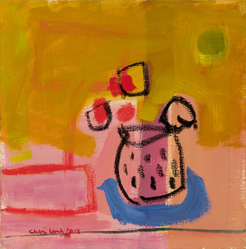 Chloë Lamb, Spotty pot, 2018