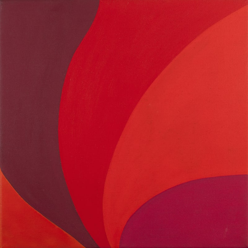 Michael Michaeledes Untitled, 1965 Acrylic on canvas, 20 x 20 inches (50.8 x 50.8 cms)