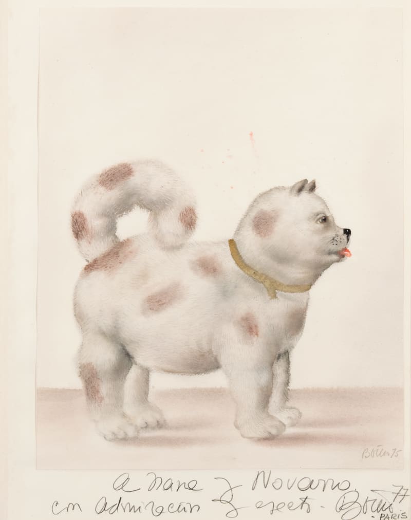 Fernando Botero, Dog, 1977